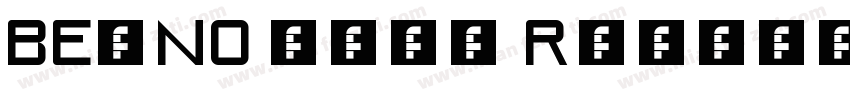 BEYNO Test Regular字体转换